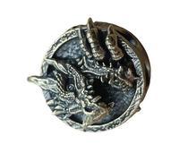 Uqezagpa Pendente Drago in Ottone Portatile Ciondolo Pratico Drago in Ottone Progettato per Avventure All'aperto E Progetti Creazione Progetti Individuali
