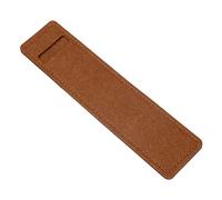 Uqezagpa Penna singola per custodia custodia custodia in feltro colore puro per penna stilografica gel P per custodia in feltro per singolo, cachi