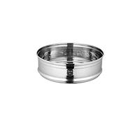 Uqezagpa Pentola in acciaio inox per cottura a vapore per cuocere a vapore il riso vassoio di scarico cestino da cucina accessorio da cucina