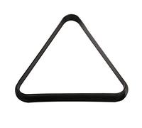 Uqezagpa Per le palle da biliardo inglesi a forma di triangolo Organizzare robusti Rack in legno bianco Doppia sezione Stecca Accessori da biliardo Set di decorazioni da tavolo Golf Regali Palline