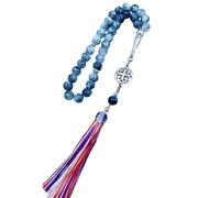 Uqezagpa Perline da preghiera braccialetto religioso da polso religioso accessorio religioso struttura in vetro adatto per ornamenti da appendere tutti i giorni, Misura unica, come descritto