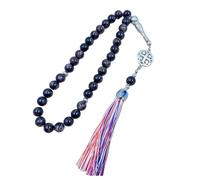 Uqezagpa Perline da preghiera braccialetto religioso da polso religioso accessorio religioso struttura in vetro adatto per ornamenti da appendere tutti i giorni, Misura unica, come descritto
