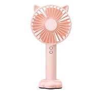Uqezagpa Piccolo ventilatore da viaggio dispositivo di raffreddamento ricaricabile elettrico leggero adatto per uso interno ed esterno scrivania leggera