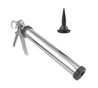 Uqezagpa Pistole per presellatura in alluminio professionali con ugello preciso per l'applicazione del sigillante, incollaggio di lavori di riparazione domestica del vetro