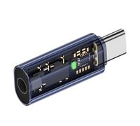 Uqezagpa Plug and Play Tipo C A 3.5mm Cuffia Cavo Convertitore Con Chip Di Decodifica Per Il Suono Chiaro Per Il Telefono 15 Serie Musica