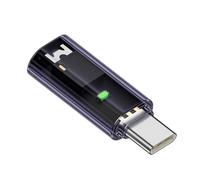 Uqezagpa Plug and Play Tipo C A 3.5mm Cuffia Cavo Convertitore Con Chip Di Decodifica Per Il Suono Chiaro Per Il Telefono 15 Serie Musica