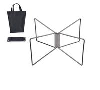 Uqezagpa Portables Campeggio Box Telaio Moda Esterna Cassaforte Stoccaggio Stand Per Viaggio In Famiglia Portables Campeggio Organizzatori Stand