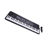 Uqezagpa Portatile 37/54 Tasti Tastiera Elettronica Pianoforte con Microfono Elettronico Digitale Piano per Principianti Bambini