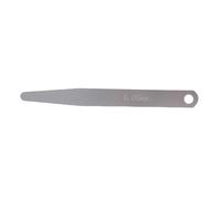 Uqezagpa Precisions Feeler Gauge Singolo Pezzo Alta Precisione Disegni Strumento di Misurazione Scala Chiara per Ingegneri &