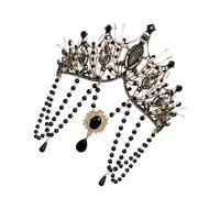 Uqezagpa Principesse esotiche nappe corone misteriose ed eleganti fasce per capelli regina per stili unici