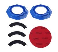 Uqezagpa Professionale Universals Bowling Ball Levigatura Pad Holder Precisamente Superfici Strumento di Manutenzione per una migliore reazione palla Superfici Stabile Strumento