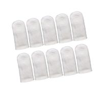 Uqezagpa Protezioni per Le Dita in Pelle Ispessita Livello Professionale | Design Ventilato | La Lucidatura Delicata Gioielli E La Creazione Patina Guanti Camoscio Lucidatura Gioielli