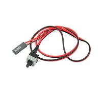 Uqezagpa Pulsante 1M/2M/per PC Computer Scheda Madre Cavo di Alimentazione Originale On/Off/Reset Cavo Cavo Computer Scheda Madre Alimentazione Pc Accessori