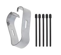 Uqezagpa Punte per pennarelli/pennini per notevole punta del creatore punta di ricambio con clip in metallo per punte notevoli 1/2