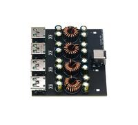 Uqezagpa Quattro Modulo di Ricarica Veloce 4 Porte Carica Rapida Scheda PCB Ad Alta Efficienza 4 Vie Ricarica Veloce Modulo Per Smartphone Caricatore Multiplo Dispositivo