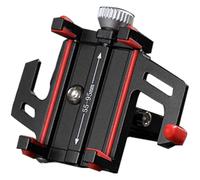 Uqezagpa Robusto Manubrio Della Bici Smartphone Morsetto Staffa Supporto Nonshake Maggiore Stabilità Per Outdoor Ciclismo Avventure Staffa Del Telefono In