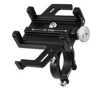 Uqezagpa Robusto Manubrio Della Bici Smartphone Morsetto Staffa Supporto Nonshake Maggiore Stabilità Per Outdoor Ciclismo Avventure Staffa Del Telefono In