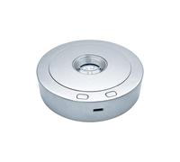 Uqezagpa Rotazione Base LED 360 Quiet Display Stand Desktop Cristallo Holder Texture per la Casa Sfera di Cristallo Vetrina USB Powered LED Base, Misura unica, come descritto