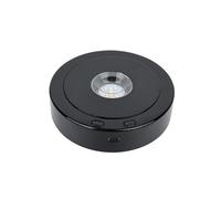 Uqezagpa Rotazione Base LED 360 Quiet Display Stand Desktop Cristallo Holder Texture per la Casa Sfera di Cristallo Vetrina USB Powered LED Base, Misura unica, come descritto