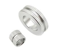 Uqezagpa Rotella di scorrimento del metallo e alluminio di uso lungo per 2S che personalizza il rullo principale e il rotolo ergonomico della ruota laterale