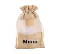 Uqezagpa Sacchetti di gioielli con coulisse in lino naturale Borsa portatile Stili Organizzatori di immagazzinaggio Piccolo Borsa per oggetti Patrimonio Culturale Borsa Design