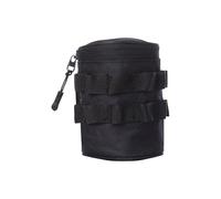 Uqezagpa Sacchetti per bottiglie d'acqua con foro per appendere bottiglia d'acqua isolamento termico proteggere coperture vari sacchetti per carrello duraturo portabicchieri bollitori borsa, Nero , S