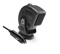 Uqezagpa Sbrinatore automobilistico compatto del riscaldatore 12V per lo sbrinamento rapido del parabrezza e il riscaldamento della cabina Riscaldatore dell'automobile della costruzione dell'ABS