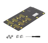 Uqezagpa Scheda adattatore LPF1222 SATA3 e SFF8643 per espansione dell'archiviazione server e migrazione rapida dei dati Scheda di espansione disco NVMe