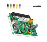 Uqezagpa Scheda di alimentazione con tensioni regolabili manopola 3.30V/5V/12V USB2.0 per i connettori del computer Modulo di regolazione della potenza del computer
