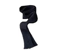 Uqezagpa Sciarpa da donna, sciarpa da collo per donna uomo morbido scaldacollo lavorato a maglia stretta sciarpa lunga inverno autunno moda collo, Nero , 180x6cm