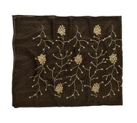 Uqezagpa Sciarpa Lunga Da Donna Con Fiori Ricamati Con Design A Foratura A Caldo Copricapo Multiuso Scialle Avvolgente Per La Sciarpa Ricamata Quotidiana E Formale Da Donna