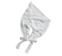 Uqezagpa Sciarpa triangolare alla moda per capelli con elegante motivo floreale in pizzo per capelli fazzoletto per donne giovani donne primavera usura copricapo per le donne, Stella dei cinque giorni