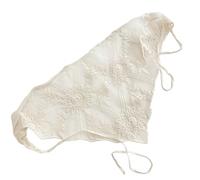 Uqezagpa Sciarpa triangolare in pizzo alla moda accessorio da donna alla moda stile fattoria francese Hairpieces per donne moderne e adolescenti elegante avvolgere i capelli, D, Taglia unica