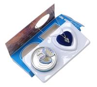 Uqezagpa Set di 1 collana di perle creative artigianali con ostriche simulate, apertura divertente e unica lattina per regalare perle ciondolo accessorio alla moda regalo per le vacanze