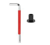 Uqezagpa Set multiuso per biciclette, include pedivelle per rimozione rapida e riparazioni, estrattore professionale in acciaio per pedivelle