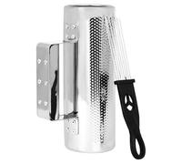 Uqezagpa Shaker Guiro in metallo con raschietto Percussioni Guiro Strumenti Musicali Early Learning Musical Toy for Live