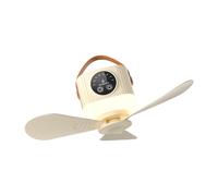 Uqezagpa Silenzioso ventilatore da soffitto sospeso con telecomando USB ventola di ricarica per campeggio all'aperto e uso interno aria rinfrescante 7200mAh / 3600mAh soffitto di controllo