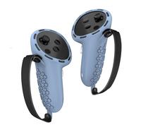 Uqezagpa Silicone Controller Grip Covers Con Cinghie Regolabili Per 3S Antiscivolo Accessori di Protezione Maniglia Protezioni