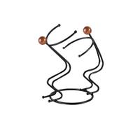 Uqezagpa Singolo portabottiglie di vino Decorazione da banco Ferro Arte Desktop Vini Rack Organizzatori Unico Vini Rack Rack Enduring Iron Art Human Bottle Holder