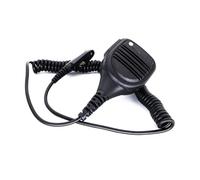 Uqezagpa Spalla Risvolto Mano Microfono Con 3.5mm Spine Suono Heavy Duty Spalla Mic Bidirezionale Radio Accessorio Per GP328plus Microfono