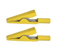 Uqezagpa Spine a banana da 2 mm a coccodrillo resistenti alla corrosione per trasmissione stabile dei segnali in test di laboratorio ed elettronici