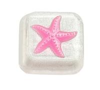 Uqezagpa Starfishs Drop Glues Oceans Styles Resina Keycap Tastiere Meccaniche Retroilluminato brilla attraverso Keycap per giochi