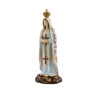 Uqezagpa Statua religiosa della Madonna di Fatima, simbolo della pace e della devozione per la casa o la decorazione, simbolo della fede