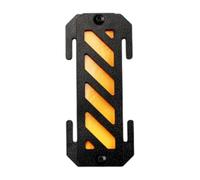 Uqezagpa Strisce riflettenti ad alta visibilità, adatte per moto, biciclette, ciclisti, cantieri, con gancio di supporto