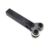Uqezagpa Strumento ad alta precisione della ruota di zigrinatura per la lavorazione dei metalli con l'acciaio legato dei passi di 0.4mm/0.5mm per migliora la durevolezza