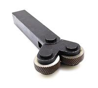 Uqezagpa Strumento ad alta precisione della ruota di zigrinatura per la lavorazione dei metalli con l'acciaio legato dei passi di 0.4mm/0.5mm per migliora la durevolezza