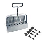 Uqezagpa Strumento di semina per piantare con manico ergonomico per un uso comodo ed efficiente in giardino e