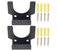 Uqezagpa Supporti per smerigliatrice angolare da parete, resistenti, con viti e gancio per cavo, per l'organizzazione e lo spazio degli attrezzi da officina