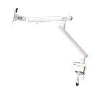 Uqezagpa Supporto articolato modificabile per display da 17-38 pollici Club retroilluminato Costruzione permanente in alluminio senza attrezzi Supporto per postazione di lavoro Piano Osservare braccio