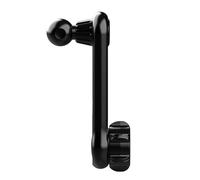 Uqezagpa Supporto per auto 17 mm Joint Ball Head Grip Holder Air Vent Clips Air Outlet Gancio rotante per staffa Supporto di ricarica per telefono Supporto regolabile per telefono Estensione per
